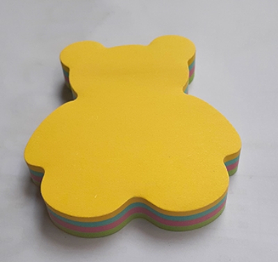 Picture of Sticky Note Doll  -  (3*3) 5 Color 100 sheets