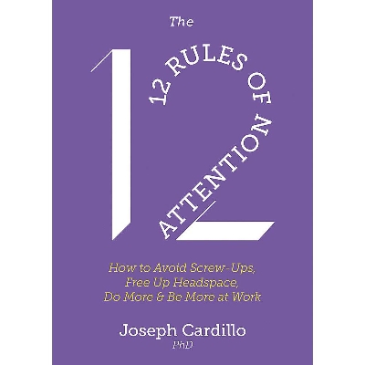 Picture of The 12 Rules of Attention Paperback