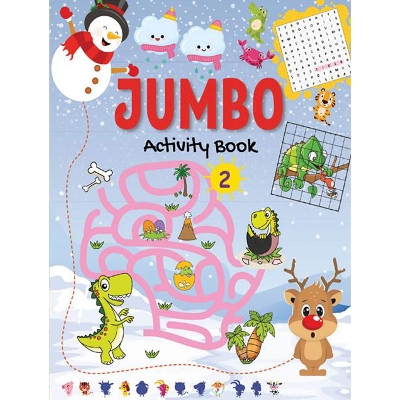 Picture of Jumbo Activity Book 2 - Mega Activity Book for 4 to 6 Years Old Kids Paperback