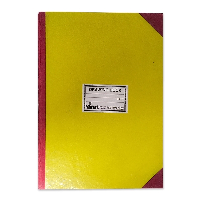 Picture of Victor Drawing Book(40X 28 CM) Sketch Book - 80 Pages Cartridge Paper White 