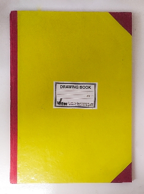 Picture of Victor Drawing Book(40X 28 CM) Sketch Book - 80 Pages Cartridge Paper White 