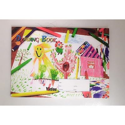 Picture of Drawing Book(20X 28 CM) Sketch Book - 40 Pages Cartridge Paper Cover Random White A4