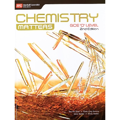 Picture of Chemistry Matters CGE'O' Level 2nd Edition - Matt Paper