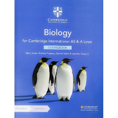Picture of Cambridge International AS & A Level Biology Coursebook