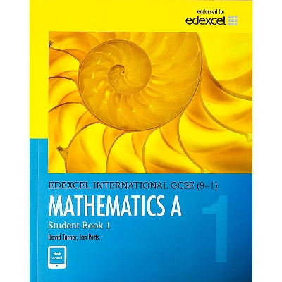 Picture of Pearson Edexcel International GCSE (9-1) Mathematics A Student Book 1
