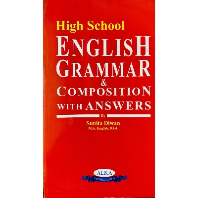 Picture of High School English Grammar And Composition With Answers - Paperback By Sunita Diwan