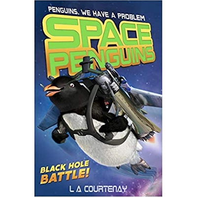 Picture of lack Hole Battle!: 7 (Space Penguins) Paperback