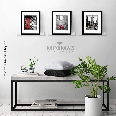 Picture of MiniMax Floating Shelves (Set of 3) White