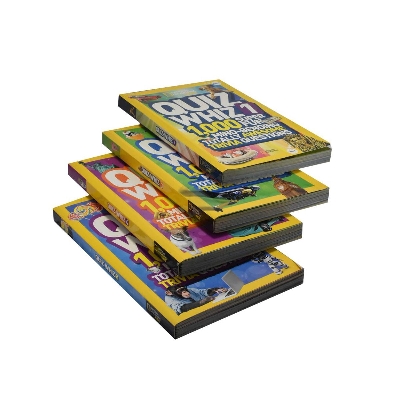 Picture of Quiz Whiz Super Fun Mind-Bending Totally Awesome Trivia Questions Book Set of 4