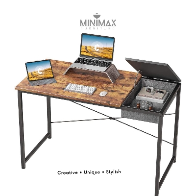 Picture of MiniMax Simple Style Computer Desk Peach