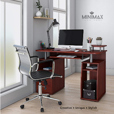Picture of MiniMax Computer Workstation Desk Grey
