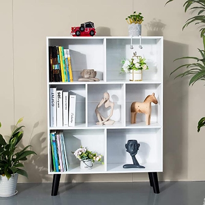 Picture of Minimax White Bookshelf White