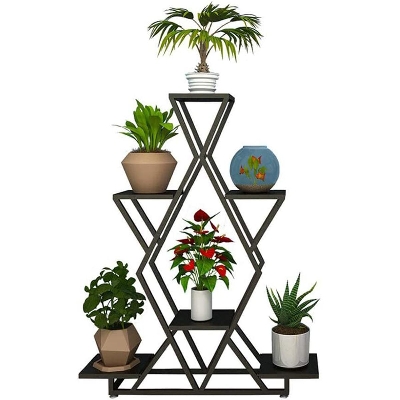 Picture of Minimax t 4 Tier Plant Stand Black