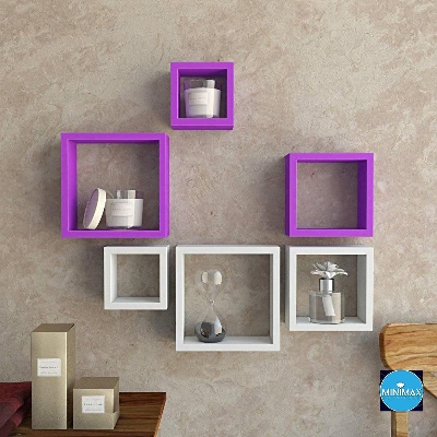 Picture of Minimax Home wall Decor  ( set of 6 ) Multicolor