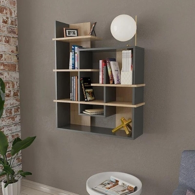 Picture of Minimax bookshelf Oak/Black