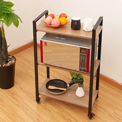 Picture of Minimax 3-Tier Storage Rack Black & Brown