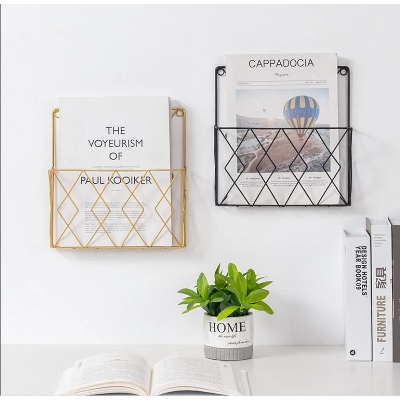 Picture of Minimax Wall Mounted Newspaper Magazines Storage Rack