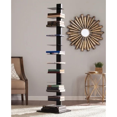 Picture of Minimax  Black Spine Tower Shelf Black