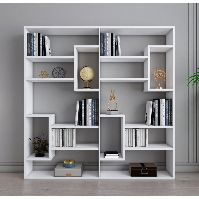 Picture of Minimax Bookcase 52.7" x 53.3" White
