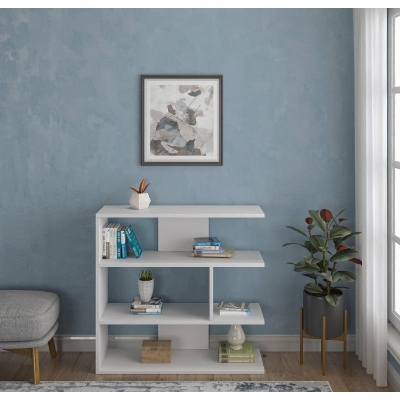 Picture of Minimax Modern Bookcase White