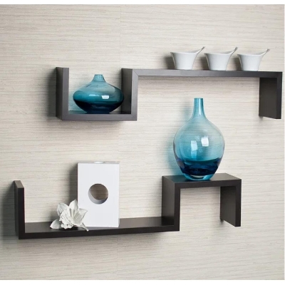 Picture of Minimax 'S' Wall Mount Shelves (Set of 2) (4.75 inches high x 22.5 inches wide x 4 inches deep)