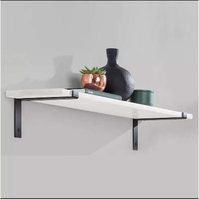 Picture of Minimax Floating Shelves Wall Mounted  24" (L) 8" (D) inch, Wall Shelves for Bedroom/Bathroom/Living Room/Kitchen/Laundry Room Storage & Decoration, White - Book Shelf White