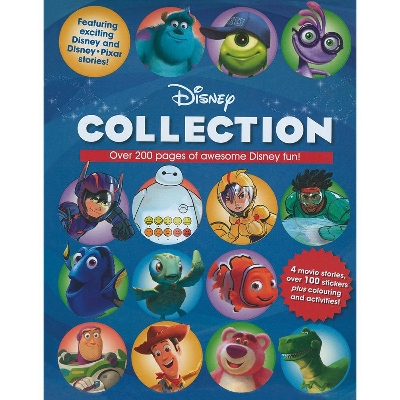 Picture of Disney Collection: 4 Movie Stories, Over 100 Stickers Plus Colouring and Activities! Hardcover