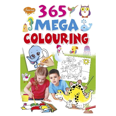 Picture of 365 mega colouring Paperback