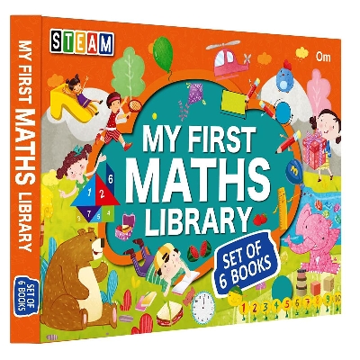 Picture of Encyclopedia -Steam : My First Maths Library (Set of 6 Books) Paperback