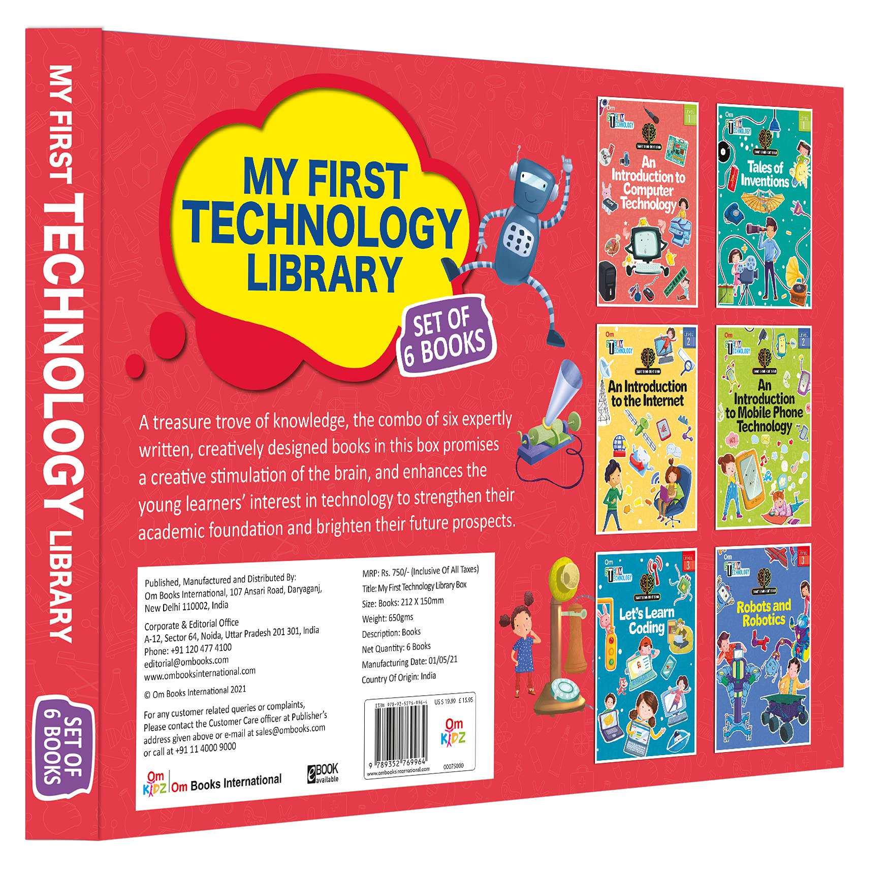 Picture of Encyclopedia -Steam : My First Technology Library (Set of 6 Books) Paperback