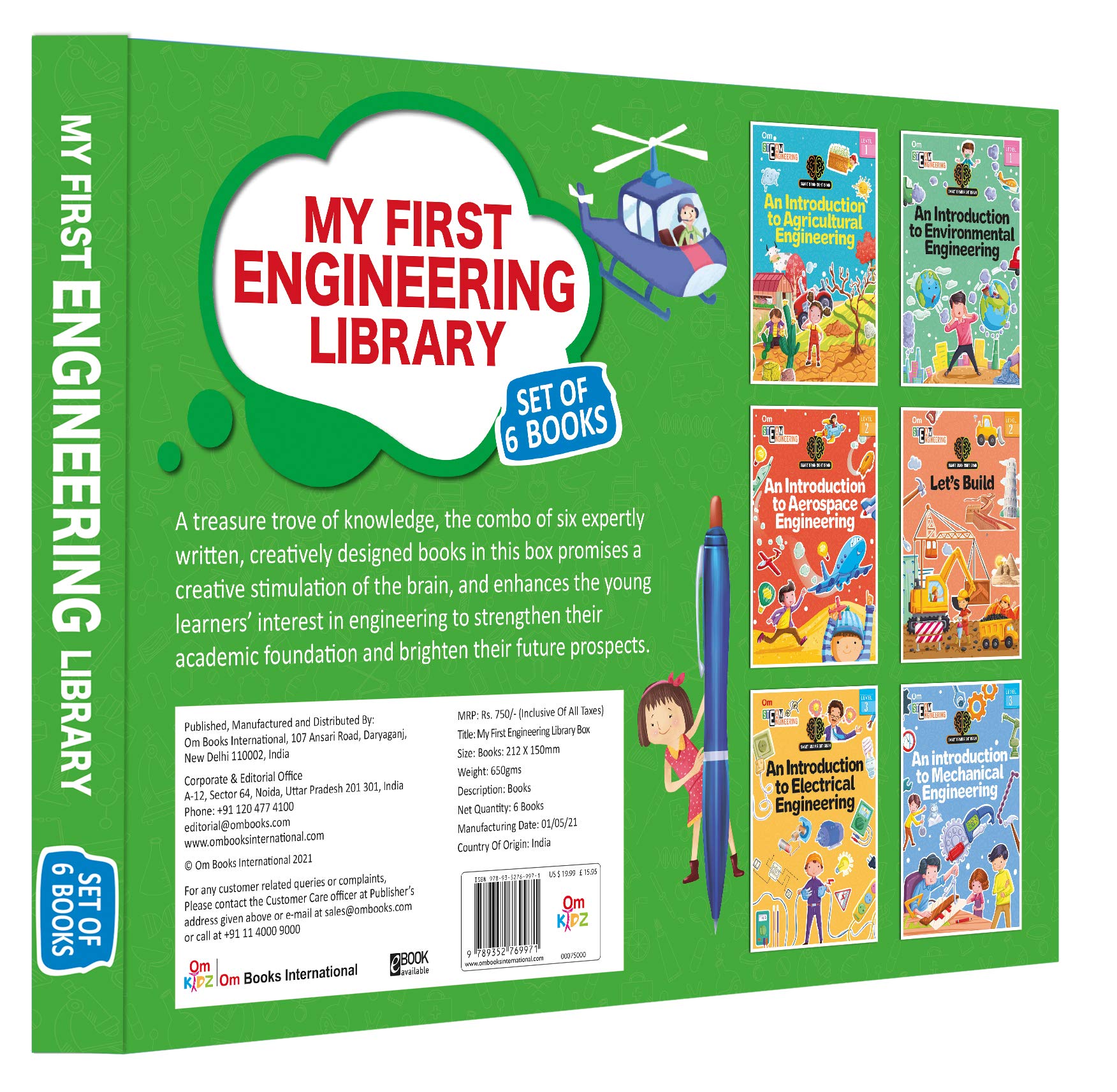 Picture of Encyclopedia -Steam : My First Engineering Library (Set of 6 Books) Paperback