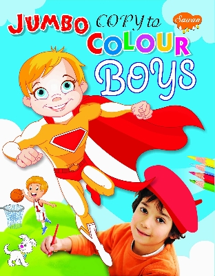 Picture of Jumbo C o p y to Colour Boys Paperback
