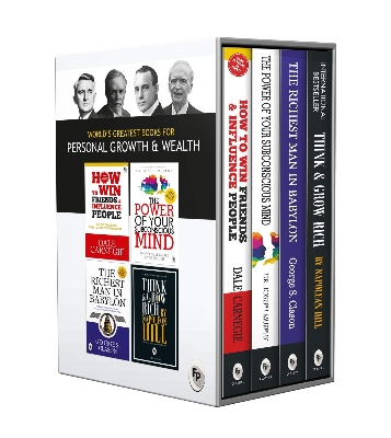 Picture of World s Greatest Books For Personal Growth & Wealth (Set of 4 Books): Perfect Motivational Gift Set Paperback