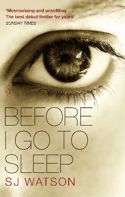 Picture of Before I Go to Sleep Paperback