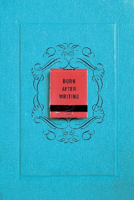Picture of Burn After Writing Paperback