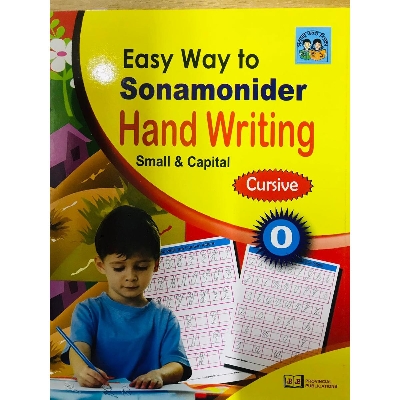 Picture of Sohoj Poddhotite Sonamonider Sundor Hater Lekha Sekhar Khata - Cursive