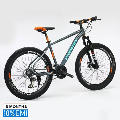 Picture of Phoenix Donald 26 inchi 21 Speed Gear Cycle With Suspension Lockout fork High Rim Coloring Fat Spoke With Shimano Parts