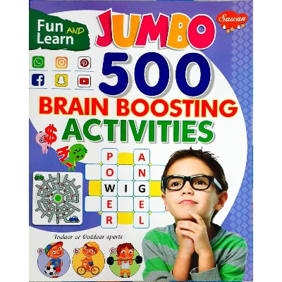 Picture of Jumbo 500 Brain Boosting Activities Paperback