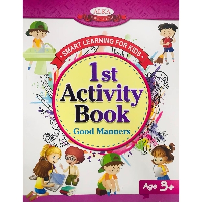 Picture of My Smart Learning 1st Activity Book Good Manners Age 3+ Paperback