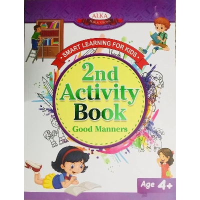Picture of My Smart Learning 2nd Activity Book Good Manners Age 3+ Paperback