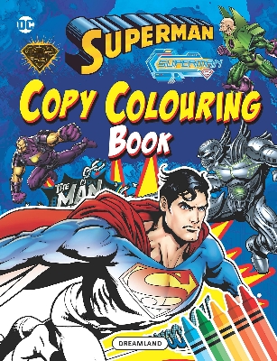 Picture of Superman C opy Colouring Book Paperback