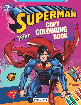 Picture of Superman C opy Colouring Book Paperback