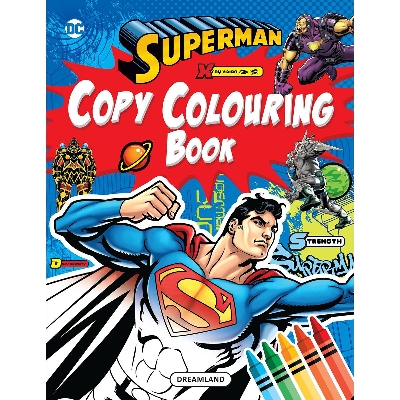 Picture of Superman C opy Colouring Book Paperback