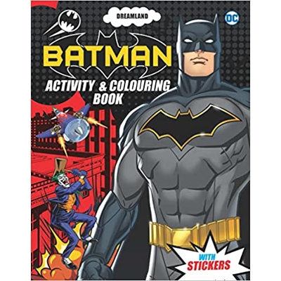 Picture of Batman Activity and Colouring Book Paperback