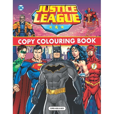 Picture of Justice League C opy Colouring Book   Paperback