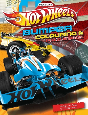 Picture of Hot Wheels Bumper Colouring & Puzzle Book   Paperback