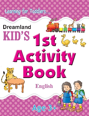 Picture of English Kid's Activity Book Age 3+ - 1st Activity Book (Kid's Activity Books) Paperback