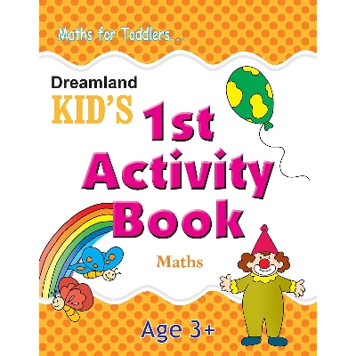 Picture of Maths Kid's Activity Book Age 3+ - 1st Activity Book (Kid's Activity Books) Paperback