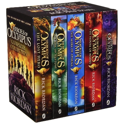 Picture of Heroes of Olympus Complete Collection (5 Book Slipcase) Paperback