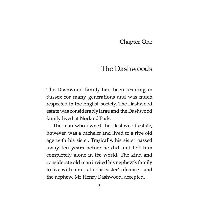 Picture of OM ILLUSTRATED CLASSIC: SENSE AND SENSIBILITY